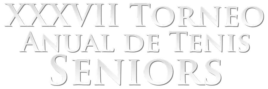 TORNEO ANUAL DE TENIS 2020